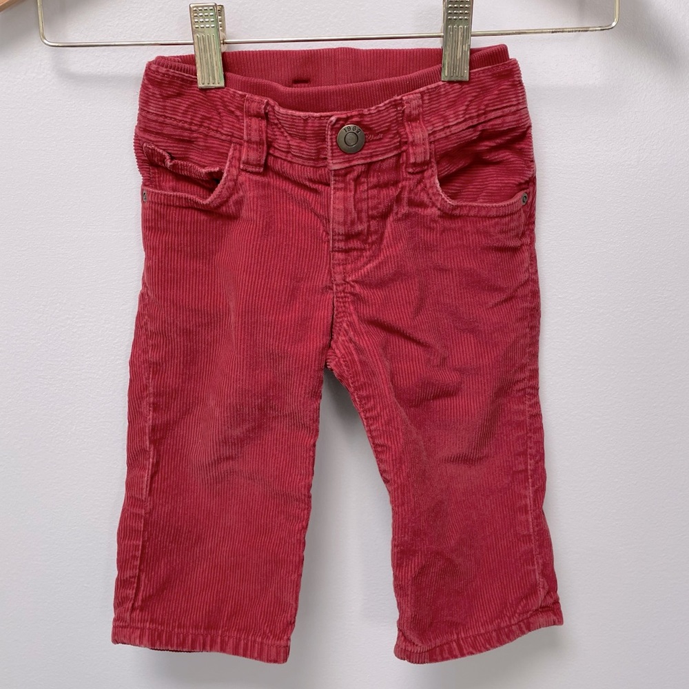 Baby Gap red corduroy pants 12-18 months